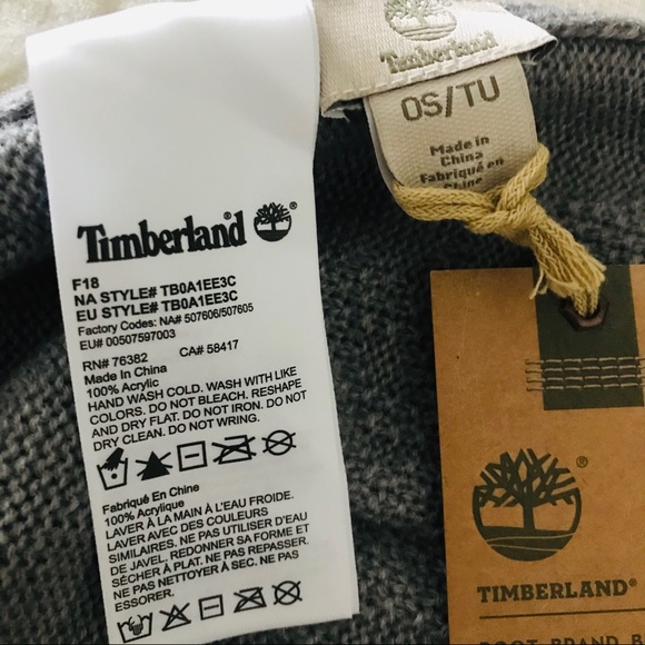 Timberland Knit Logo Beanie - Picture 4 of 11